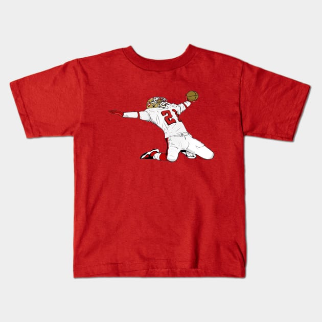 deion Kids T-Shirt by Corecustom